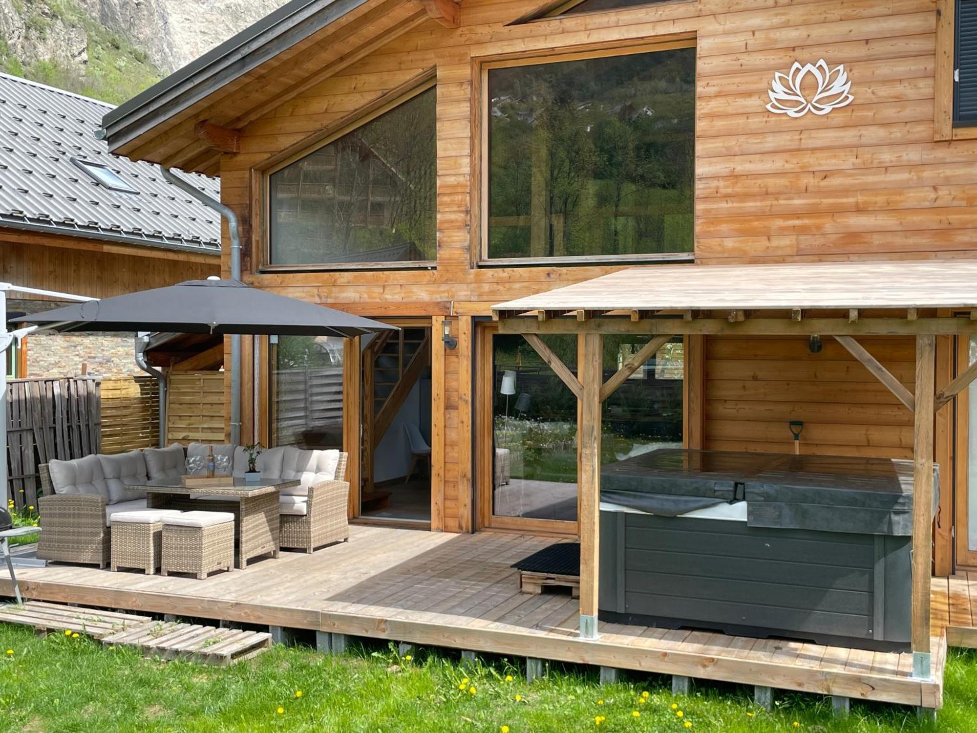 Chalet le Lotus Blanc Les Deux Alpes Extérieur photo