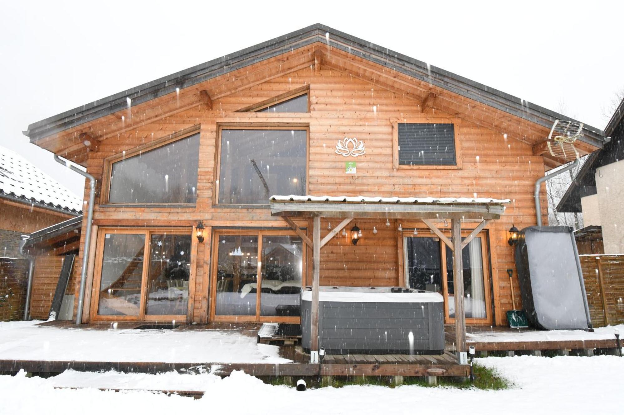 Chalet le Lotus Blanc Les Deux Alpes Extérieur photo